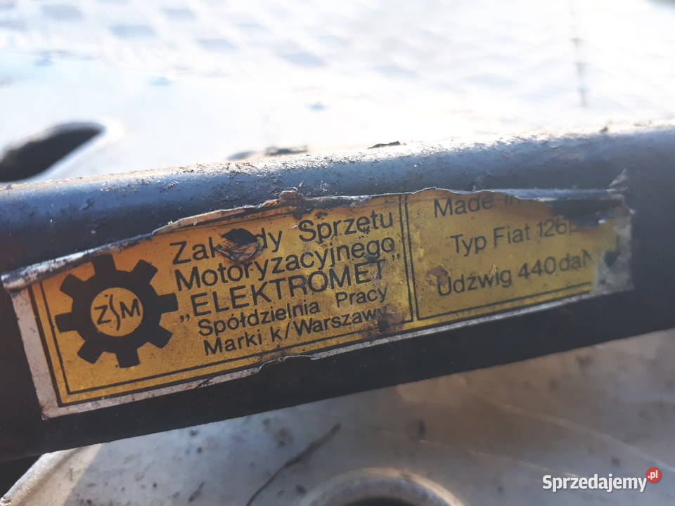 Fiat 126p lewarek podnośnik śląskie Gliwice