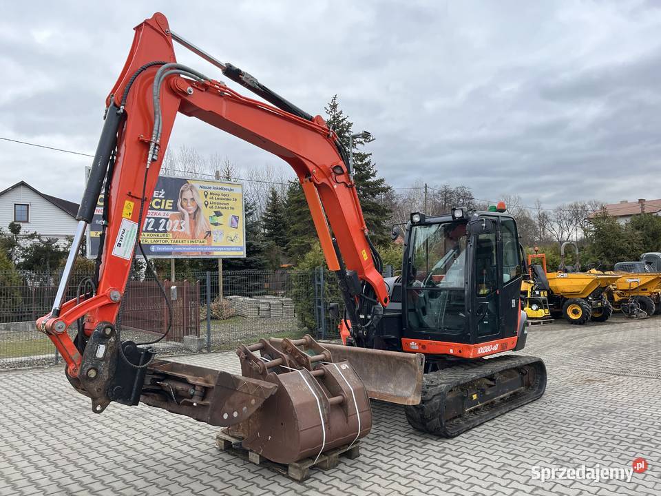 Minikoparka koparka gąsienicowa Kubota KX0804 3402h Motoryzacja Nowy Sącz