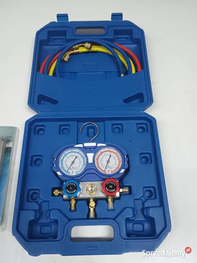 Manometry chłodnicze R32 R410a z wężami