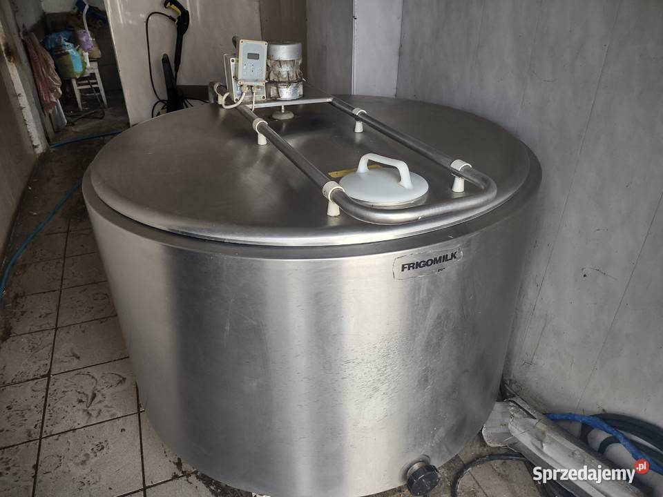 Schładzalnik do mleka 530l Zbiornik na mleko wielkopolskie Niechanowo