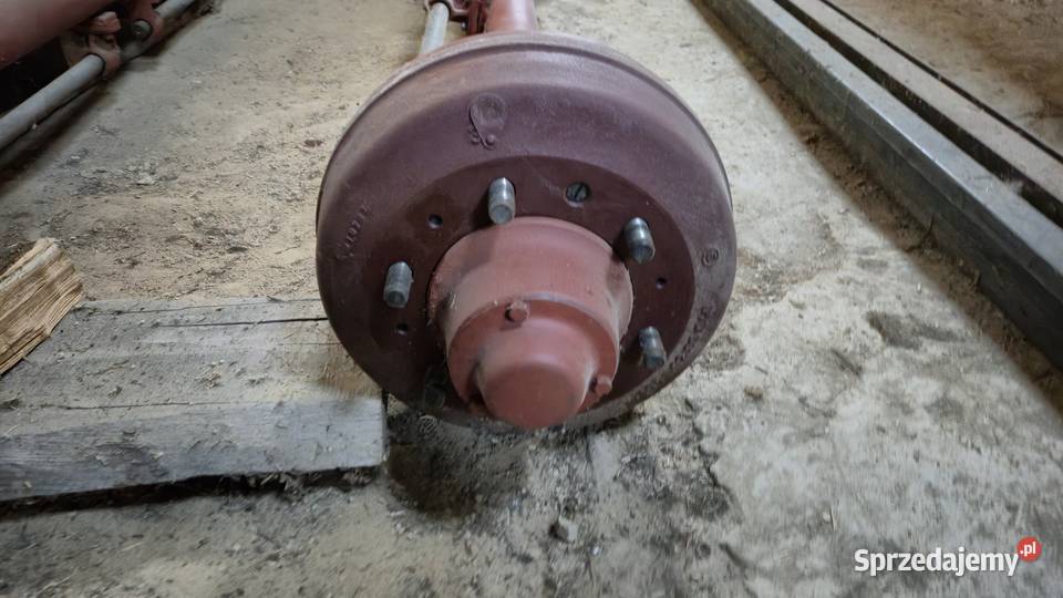 oś do przyczepy d47 Krzczonów-Wójtowstwo