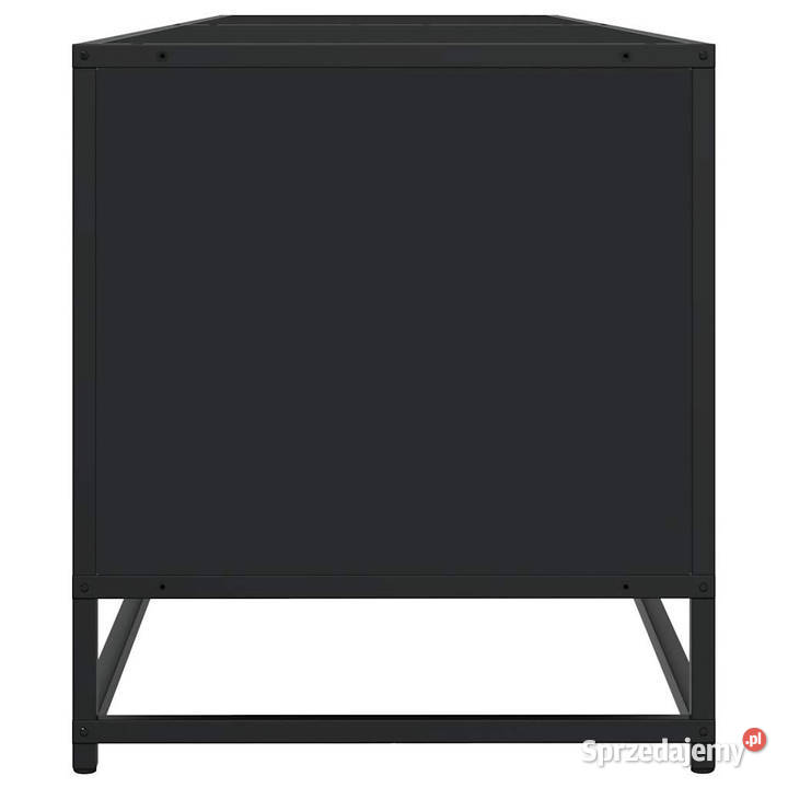 Szafka pod TV czarna 1805x40x46 materiał Warszawa