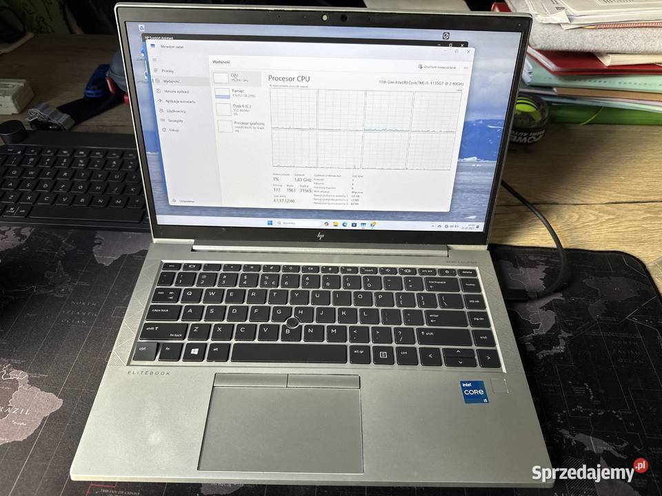 Laptop HP 640 G7 Intel I51135 16GB RAM 256 SSD Kraków