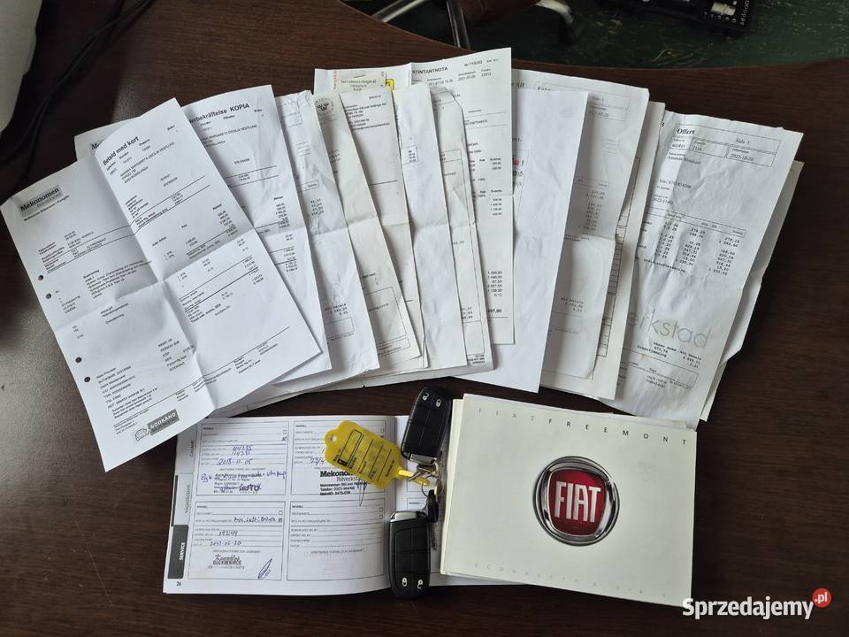 Fiat Freemont Black Code 4x4 2014r 20D 170 Full nieuszkodzony Góra Puławska