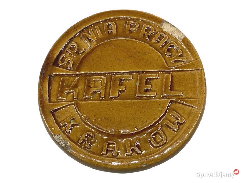 Zatyczka do pieca Kafel Kraków rozeta Antyki