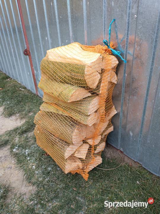 Drewno bukowe, lub olchowe do wędzenia workowane