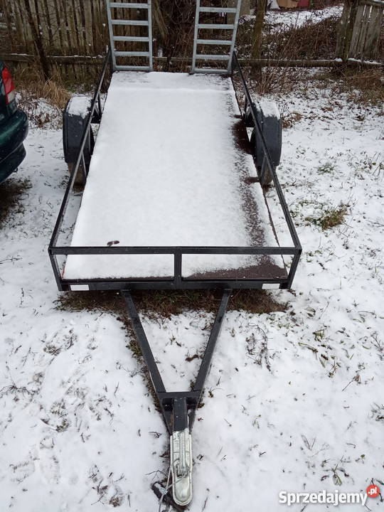 Przyczepka samochodowa laweta quad kosiarka 550kg wielkopolskie