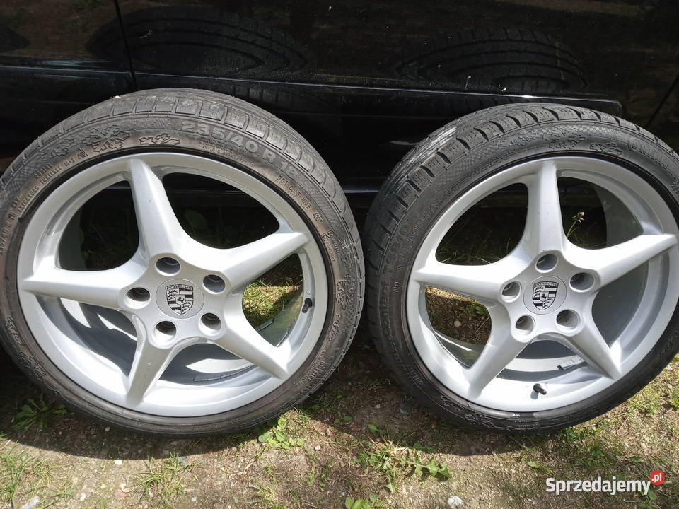 Felgi Alu Porsche 18 5x130 Opony Koła i felgi Augustów sprzedam