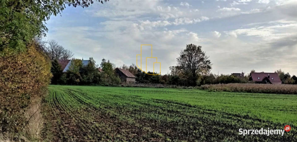 Mnichowice działka budowlana 1273 m2