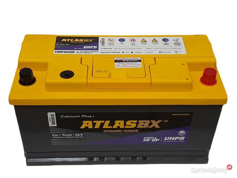 Akumulator ATLAS 105Ah 850A P L5 Wrocław