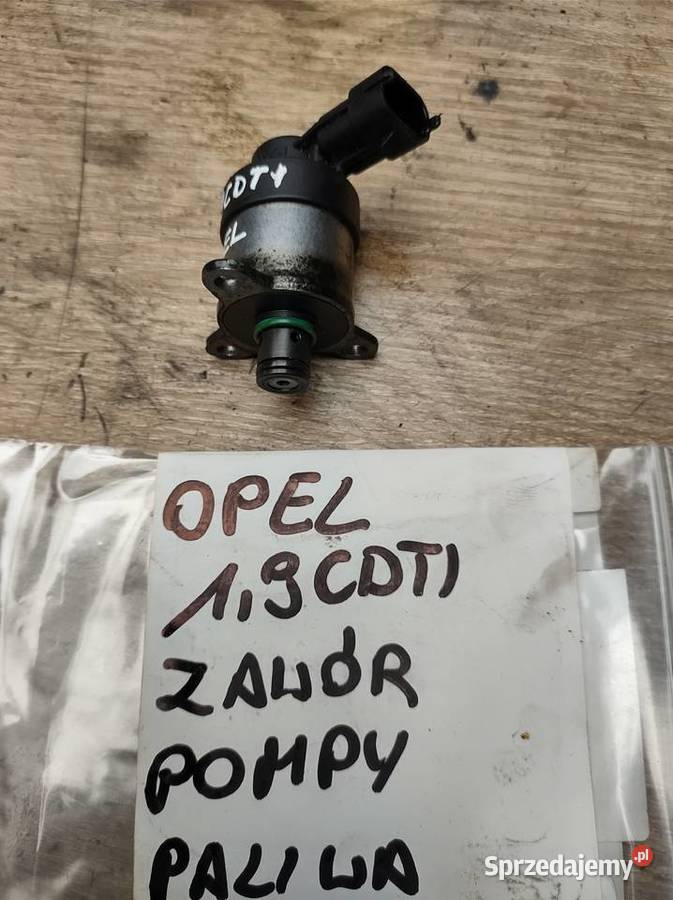 Opel 19CDTI zawór pompy paliwa czujnik Części Kielce