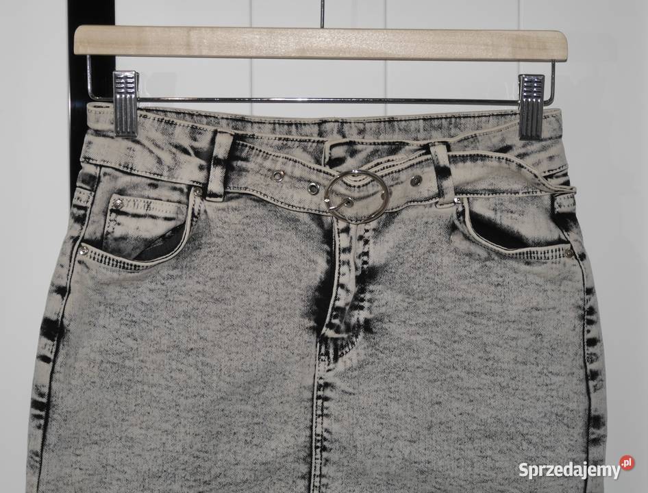 Bershka świetna spódnica pasek 36 S Wrocław