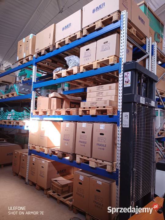 Regał magazynowy paletowy MGL 3m wys x 84m szer Kraków