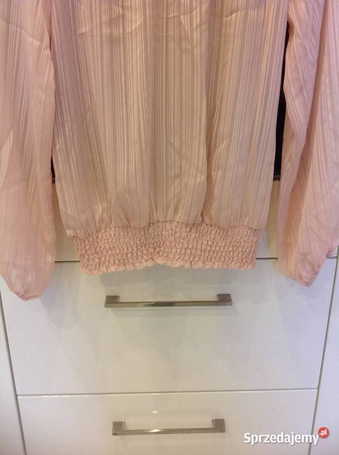 Bluzka Damska VERO MODA S SM pudrowy róż Nowa Sól