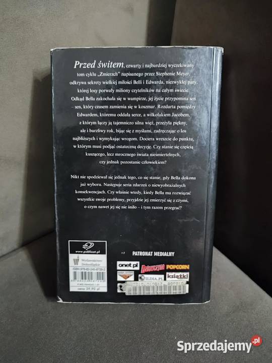 Stephenie Meyer Przed Świtem Saga Zmierzch miękka z obwolutą Suwałki