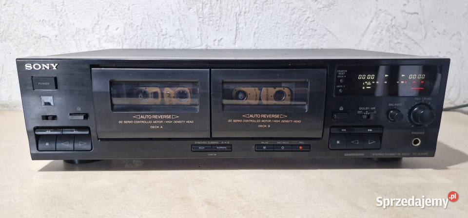 Magnetofon catette deck SONY TCWR465 TC WR 465 Międzychód