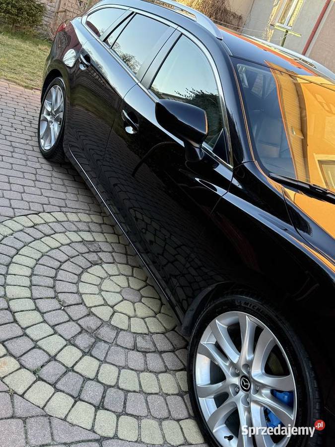 Mazda 6 2013r doinwestowana skórzana tapicerka mazowieckie