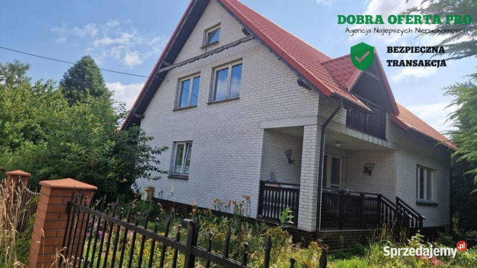 Dom 150 m z ogrodem Zalewem Raduni mieszkalny Juszkowo