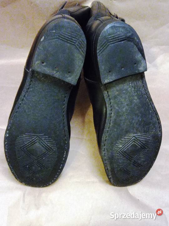 Czarne buty funkcjonariusza MO 26.5cm Legionowo