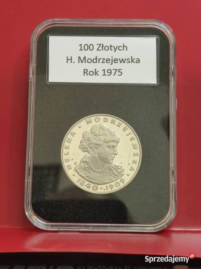 100 Helena Modrzejewska 1975r st lustrzany w Lębork sprzedam