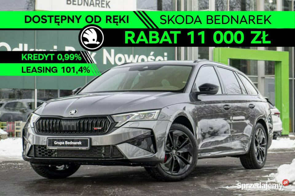 koda Octavia Combi RS 20 TSI 265 DSG Dostępna Łódź