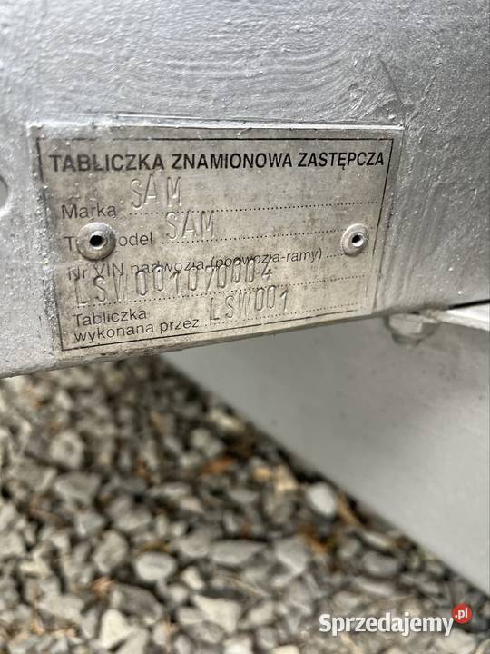 Przyczepa laweta sam lawety Jacków