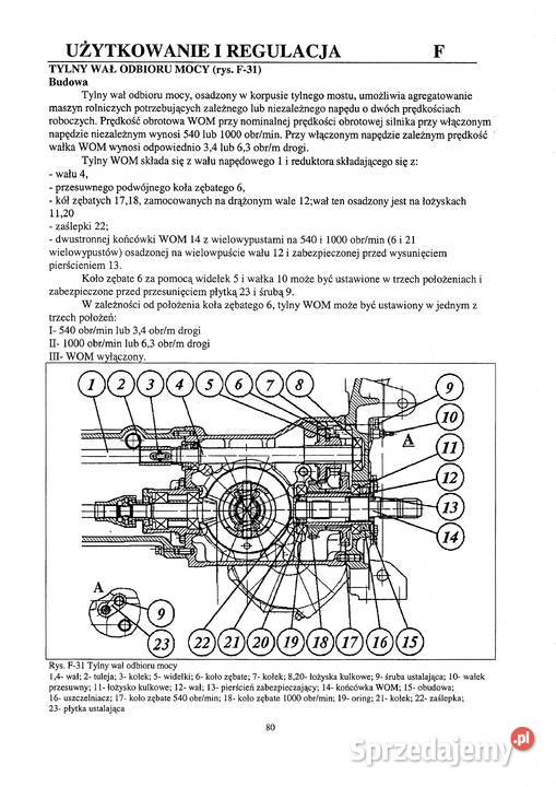 Instrukcja obsługi Pronar MTZ 320A