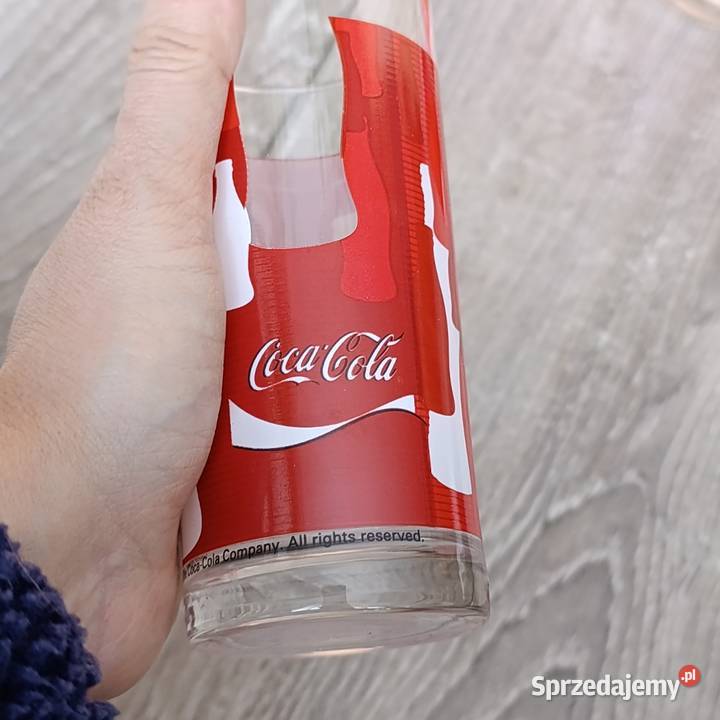 szklanki kolekcjonerskie marki CocaCola Poznań