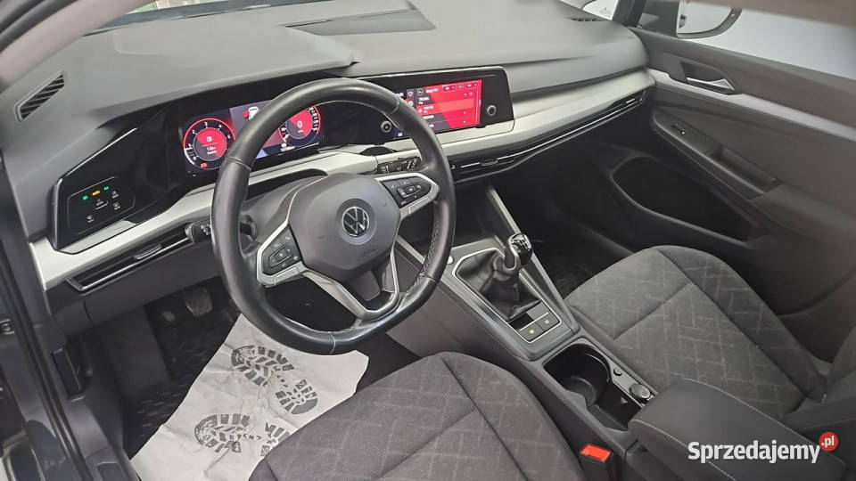 Volkswagen Golf 20 TDI Life Z Polskiego Salonu szary Warszawa