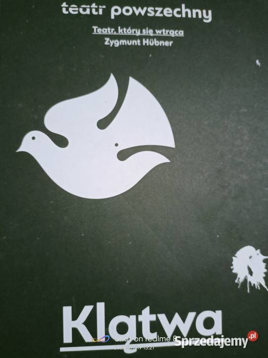 Klątwa program teatralny księgarnia Praga Warszawa