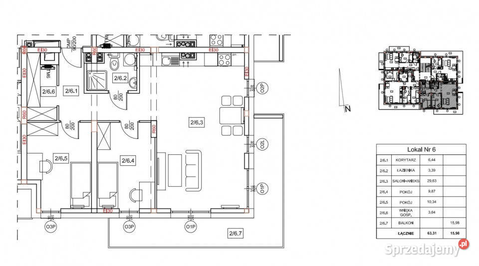 Sprzedaż mieszkania Kielce 6331m2 3 pokoje sprzedam