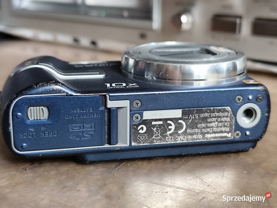 aparat cyfrowy Panasonic Lumix DMCTZ3 uszkodzony zachodniopomorskie Grabowo