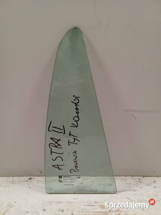 Szyba Trójkątna Prawa Tylna Opel Astra II 98 wielkopolskie Bralin