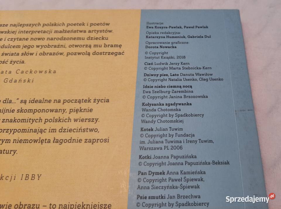 Pierwsze wiersze Instytut Książki 2018 Czeladź
