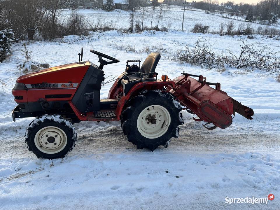 Japoński traktorek Yanmar ke3 14 koni 4x4 Dziekanowice