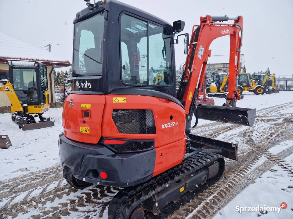 Minikoparka KUBOTA KX 0374 hydrauliczne