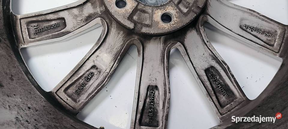 FELGA ALUMINIOWA 19 AUDI A6 C8 ALLROAD kujawsko-pomorskie sprzedam