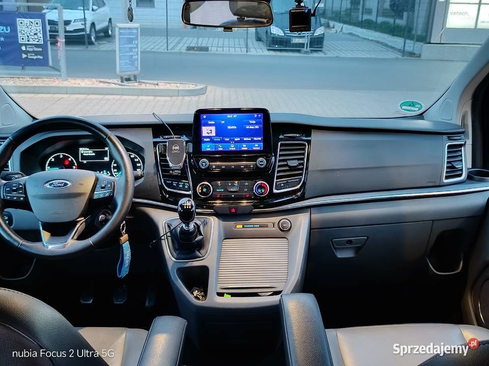 Ford Custom Tourneo 20 EcoBlueD Alarm Kamera hak 185KM Ostrów Wielkopolski