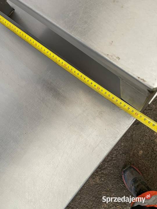 Stół ze stali nierdzewnej z maszynką do lubelskie Kozubszczyzna