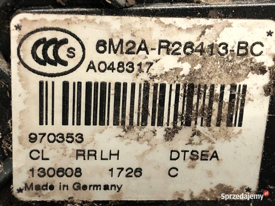 ZAMEK DRZWI LEWY TYŁ FORD GALAXY II Minivan podkarpackie