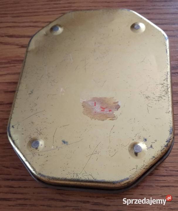 Stare metalowe pudełko Rolimpex Nakło nad Notecią