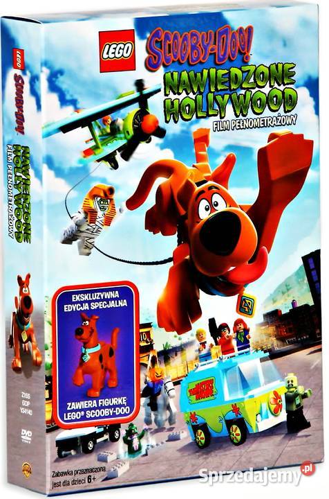 LEGO SCOOBYDOO NAWIEDZONE HOLLYWOOD Z FIGURKĄ 1 płyta