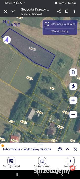 Sprzedam ziemie rolną Olszyny