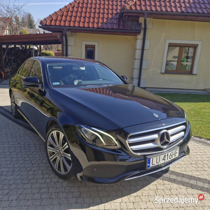 Mercedes Benz E 220d 4matic Polski Salon wielofunkcyjna kierownica małopolskie