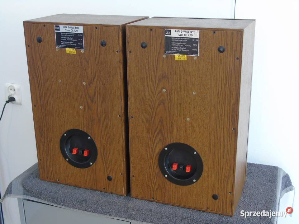 Monitory odsłuchowe Dual CL720 Vintage HiFi Jasło