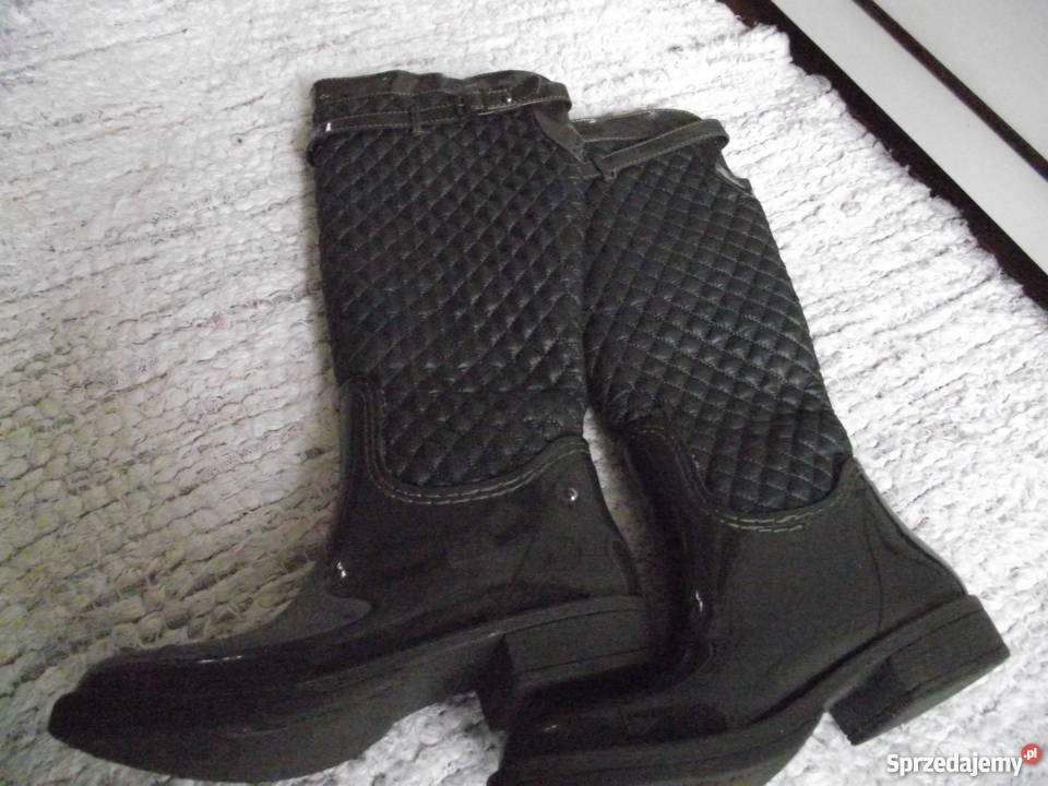 WŁOSKIE WYSOKI KALOSZE OCIEPLANE r 37 wielkopolskie Piła sprzedam