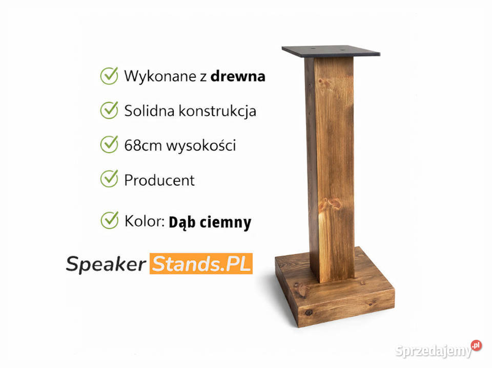 Stojaki Pod Kolumny Drewno Standy Podstawki Gdańsk sprzedam
