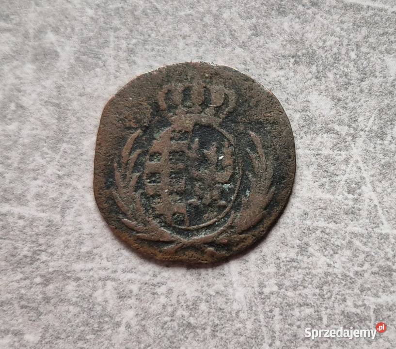 135 KSIĘSTWO WARSZAWSKIE 1 Grosz 1812 r Wola Kruszyńska