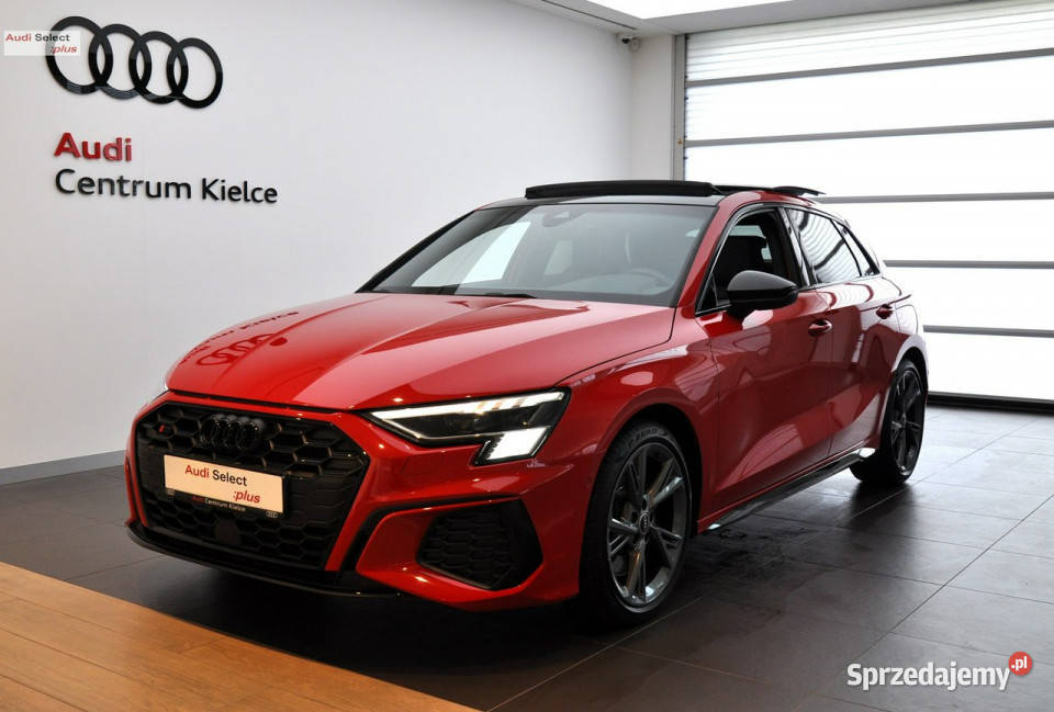 Audi S3 310 Quattro Stronic BO MatrixLed czerwony Kielce