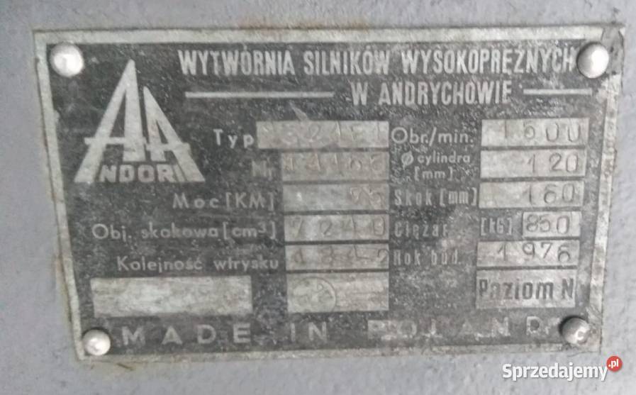 Sprzedam agregat prądotwórczy 60 kVA mazowieckie Ostrołęka